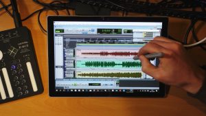 Surface Pro 4 with Pro Tools